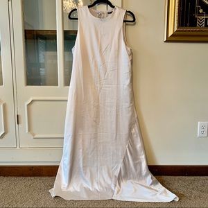 ZARA SATIN EFFECT MAXI DRESS